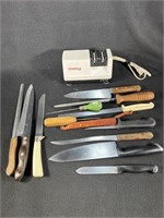 Chef’s Choice Knife Sharpener & Knives
