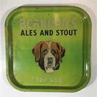 ALES AND STOUT TRAY VINTAGE