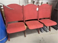 Vintage theater seating