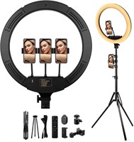 $100 Retail-Ring Light With Accessories
