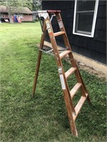 Werner 6’ Wooden Ladder