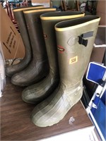 2-Pairs of Lacrosse Plastic Muck Boots