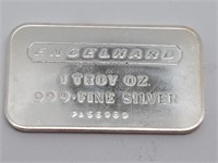 1oz Fine Silver Engelhard Silver Bar