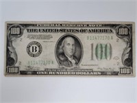 1934A $100 Federal Reserve Note