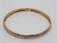14K Yellow Gold 7 3/4" Bracelet