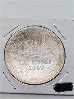 1oz Fine Silver "John Stevens 1849" Round