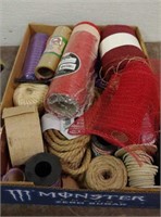 Box of Crafting Ribbion & More