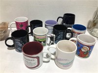 Vintage mix collectible mugs
