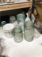 Mix vintage Mason jars Atlas  Italy and more
