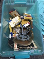 Vintage film recording tapes