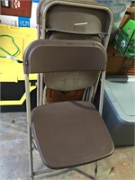 4 folding chairs