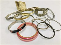 Retro jewelry bracelets cuff bangle enameled