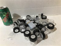 Lot of bottles with sealers