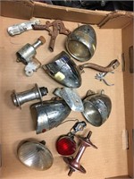 Vintage  bicycle headlights UNION and other