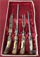 Anton wingmen jr bone handle knife set