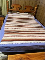 Woven Mexican Blanket/Throw