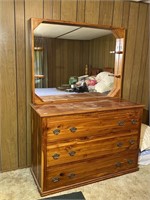 Cedar Dresser and Mirror