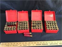Nearly 100 rounds of vintage 12ga shells