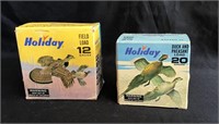 2 boxes of vintage Holiday shotgun shells
