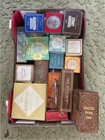 Box lot of Avon perfume in original box.