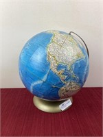 Grand McNally international globe 1982 version
