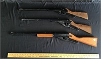 Lot of 3 vintage Daisy BB guns - please see photos