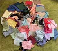 Lot of fabrics, silk satin and others