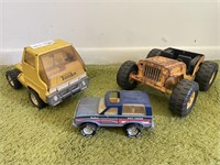 2 Tonka toy trucks,Nylint keep and Marksman BB