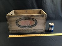 Antique Hammonds Slug-Shot wooden box