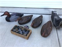 Lot of decoys and weights