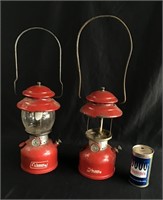 Pair of vintage Coleman 200A lanterns