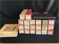 Lot of player piano rolls