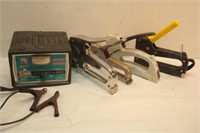 Three Amp Charger and Hand Staplers