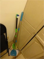 mop, spin broom