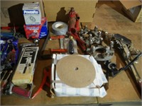 Wheel spacers, saws, hand tools, etc