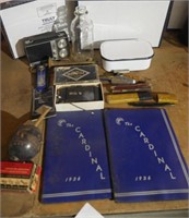 Stright razors, camera & collectibles