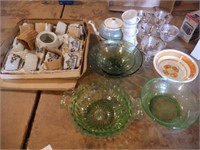 Glassware & tea set