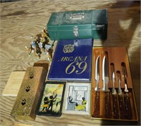 Cutlery, soldiers, etc