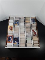 Large Box Of Assorted MLB, NBA and NFL Cards