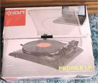 Ion profile LP vinyl conversion turntable
