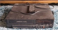 Emerson VHS player with remote