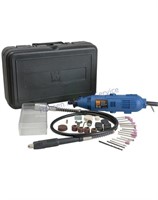 Rotary tool kit with flex shaft. Tested and