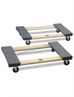 Quantity 2: 18x30 inch movers dolly.