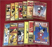 Vintage Mickey Mouse advertisements