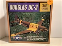 Douglas DC three diecast Metal Replica plane air
