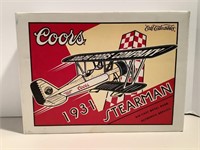 Ertl Collectibles Coors 1931 Stearman diecast