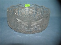 Antique American Crystal serving bowl