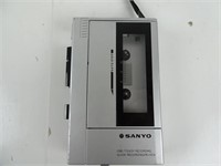 Sanyo Portable Cassette Recorder - Nice Shape