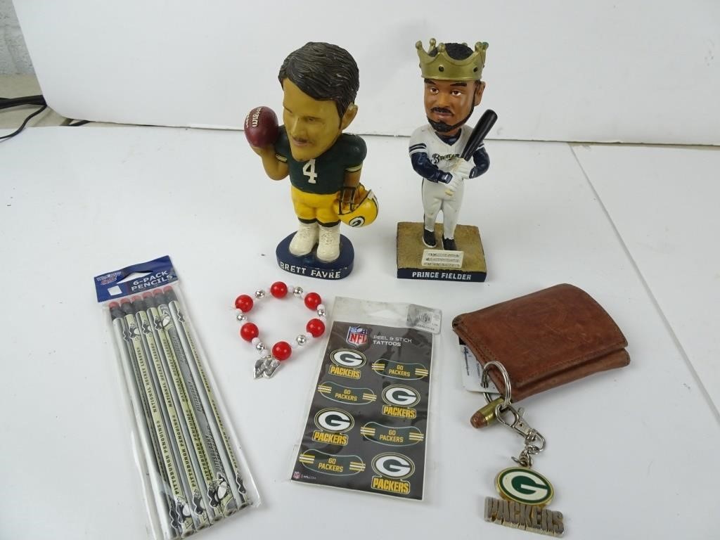 Household Items, Packer Stuff, Autographs, and More