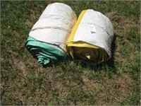 2 tarps - each covers 8 4x5 round bales